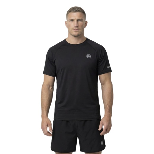 Koszulka Mesh performance PIT BULL "RUNWAY" - czarny