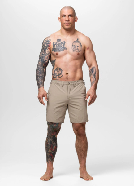 PIT BULL "HAMMOND" men's shorts - light sand