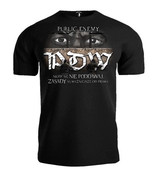 Koszulka T-shirt "Zasady są ważniejsze od prawa" odzież uliczna