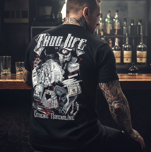 Koszulka Extreme Adrenaline "Thug Life" 