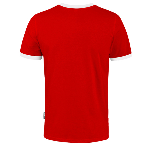 Pretorian Ringer "P" 3D T-Shirt - Red