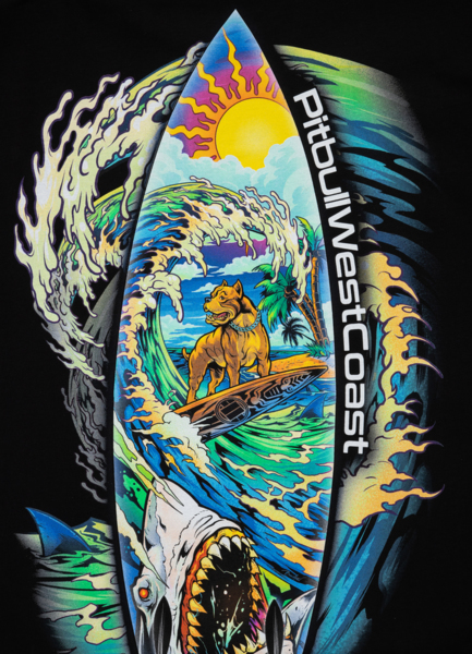 T-shirt PIT BULL &quot;Camino&quot; &#39;21 - black