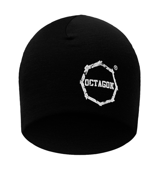 Czapka zimowa Octagon "Small Logo Smash" - czarna