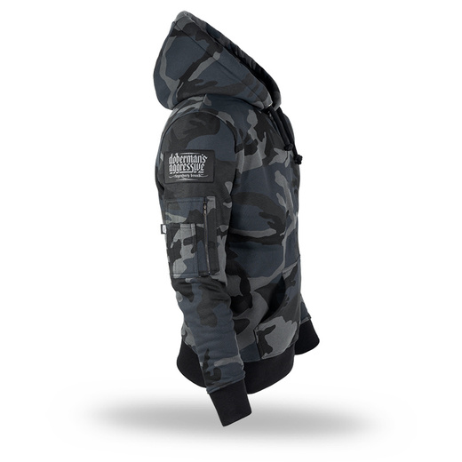 Bluza z kapturem Dobermans Aggressive "Classic BKK311" - camo