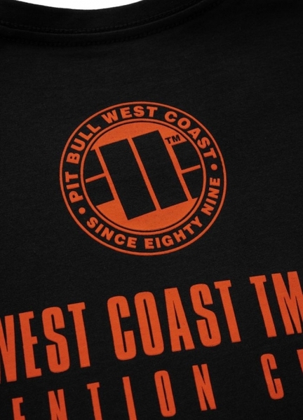 Koszulka PIT BULL "Orange dog" - czarna