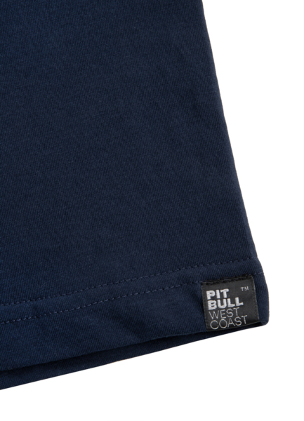 T-shirt PIT BULL "Small Logo '21" - navy blue