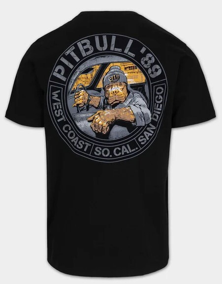 Koszulka męska PIT BULL "DRIVING" - czarny