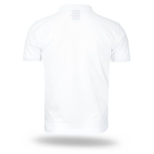 Dobermans Aggressive "Basic Logo" Polo Shirt TSP357 - White