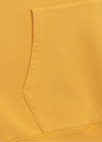  PIT BULL Washed Men&#39;s Hoodie &quot;Lancaster II&quot; - Yellow