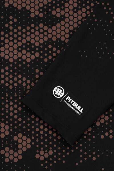 Rashguard longsleeve PIT BULL "HEX CAMO HILLTOP" - ciemny piaskowy