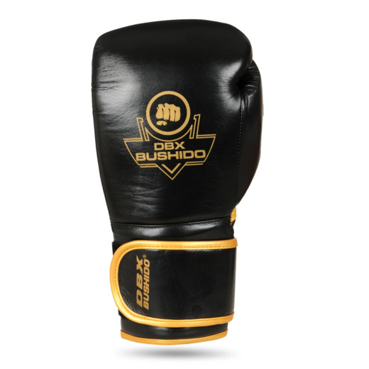 Rękawice bokserskie Bushido wielowarstwowe "ProFighter Gold" - Legacy Series