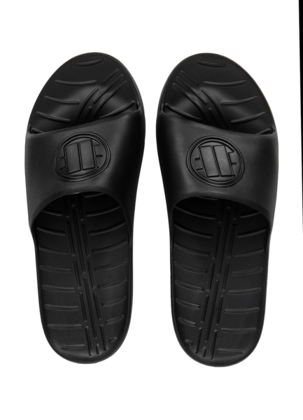 PIT BULL &quot;Talbot&quot; black slippers