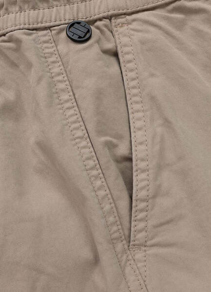 PIT BULL "FLETCHER" chino shorts - sand
