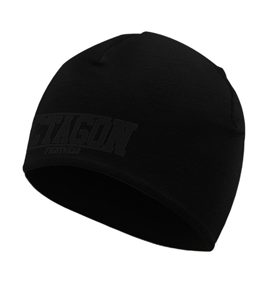 Octagon Winter Cap &quot;Small Logo Smash&quot; - black / black