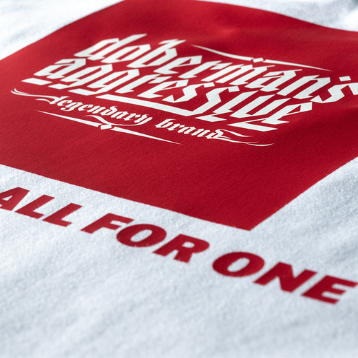 Dobermans Aggressive "ONE FOR ALL BC372E" Sweatshirt - Gray