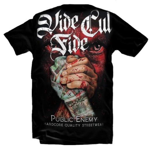 T-shirt "Vide Cul Fide" streetwear