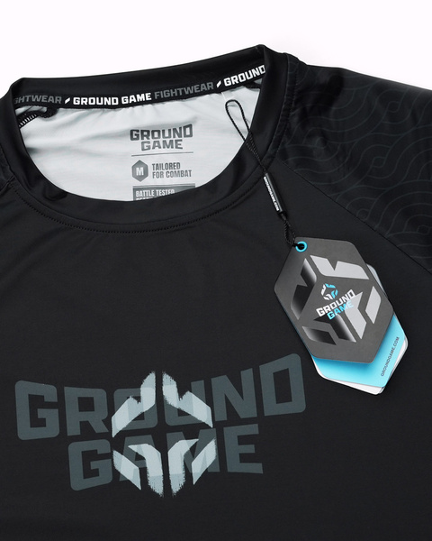 Ground Game &quot;Samurai Shadow&quot; Training Shirt - Black