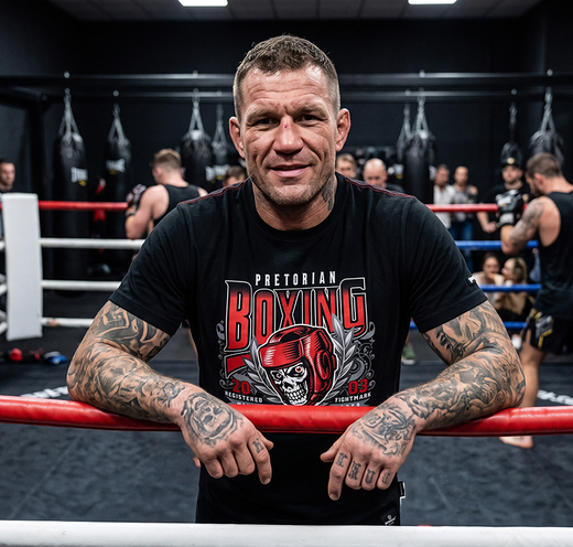 Koszulka Pretorian "Boxing" - czarna