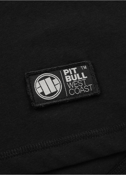 Longsleeve with hood PIT BULL "Hilltop" Spandex 210 - black