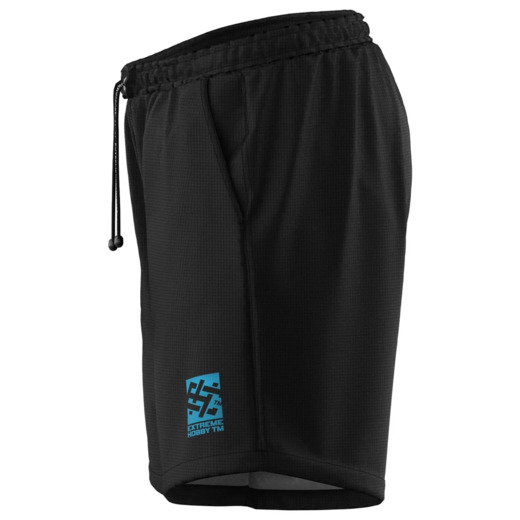 Extreme Hobby "WAVE" Men's Sports Shorts - Black