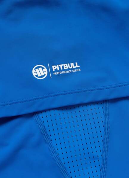 Koszulka Mesh performance PIT BULL "RUNWAY" - niebieski