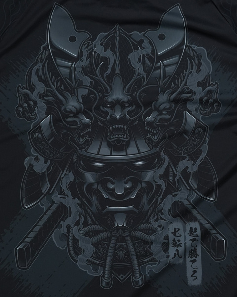 Ground Game &quot;Samurai Shadow&quot; Training Shirt - Black