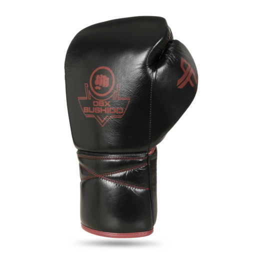 Wiązane rękawice Bushido wielowarstwowe "ProFighter Bordeaux" - Legacy Series