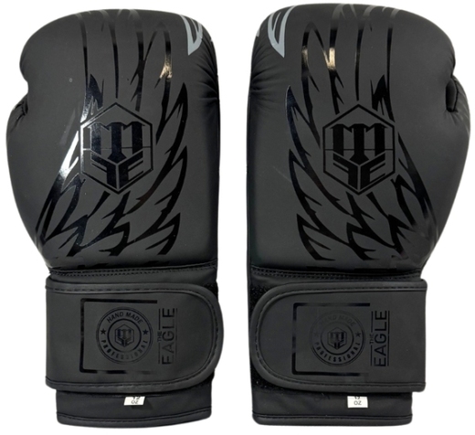 MASTERS ''RPU-BLACK-EAGLE'' boxing gloves - black