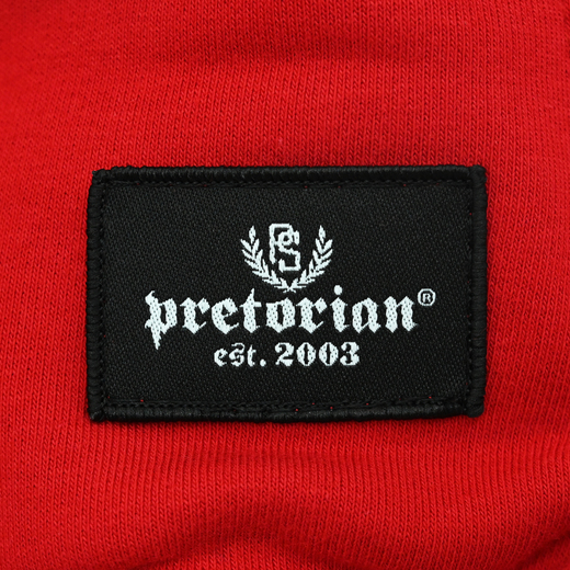 Sweatshirt Pretorian "Side" - red