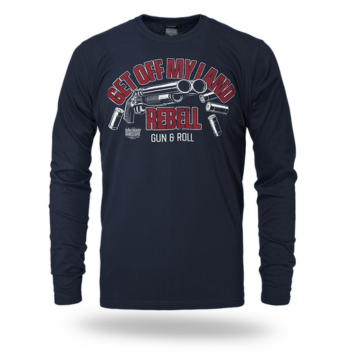 Longsleeve Dobermans Aggressive "REBELL" LS401 - granatowy