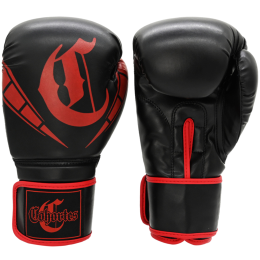 Boxing gloves Cohortes "Aculeo Cohort" - black/red