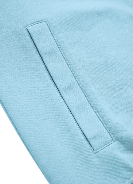 Bluza rozpinana PIT BULL Tricot  "Nassau" '22 - niebieska
