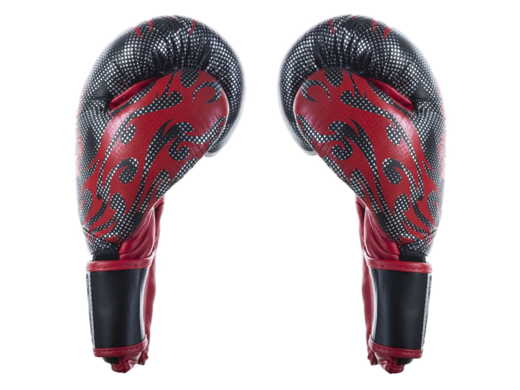  RĘKAWICE BOKSERSKIE TOP KING TKBGDG-BK-RD "ROSES & CHAIN"