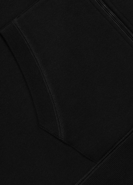 Bluza rozpinana z kapturem PIT BULL "SAN DIEGO CA" - czarny