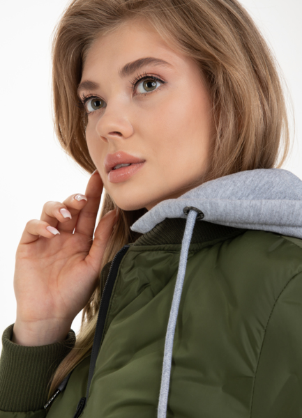 Women&#39;s winter jacket PIT BULL &quot;Winchester&quot; &#39;21 - olive