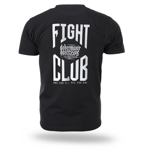 Koszulka T-shirt Dobermans Aggressive "FIGHT CLUB TS423" - czarna