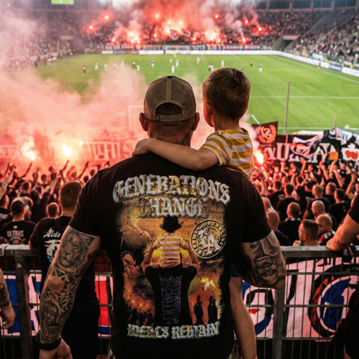 Bluza z kapturem Extreme Adrenaline "Generations change"