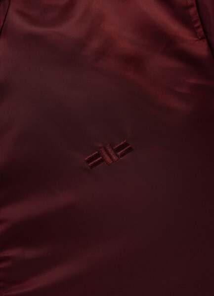 PIT BULL "Encino" winter jacket - burgundy