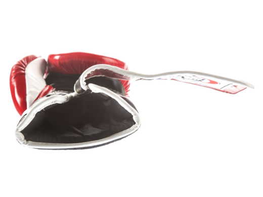 Boxing gloves FAIRTEX BGV5 (red/black/white) &quot;Super Sparring&quot; &quot;K&quot;