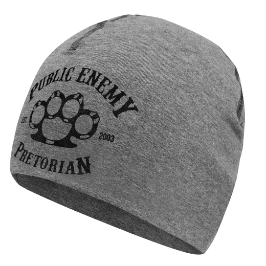 Beanie Pretorian "Public Enemy" - grey 