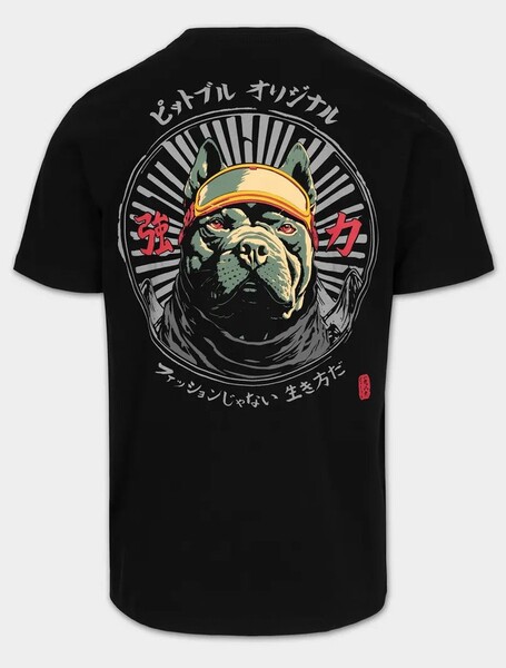 Koszulka męska PIT BULL "MT. FUJI" - czarny