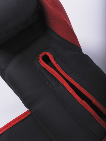 MANTO ESSENTIAL boxing gloves - black and red