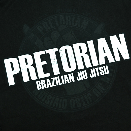 Rashguard short sleeve Pretorian &quot;Brazilian Jiu Jitsu&quot; &quot;