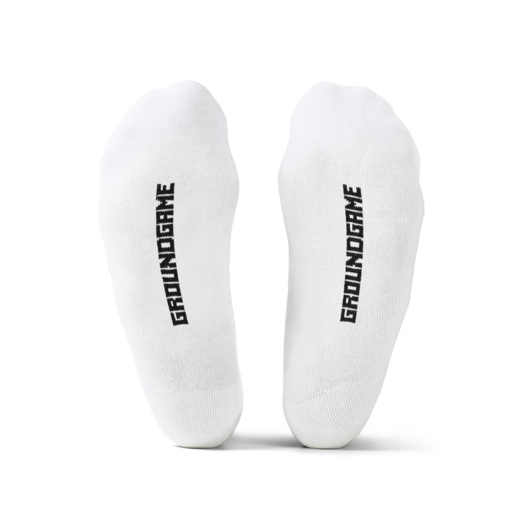 Skarpetki stopki Ground Game "Minimal" - białe