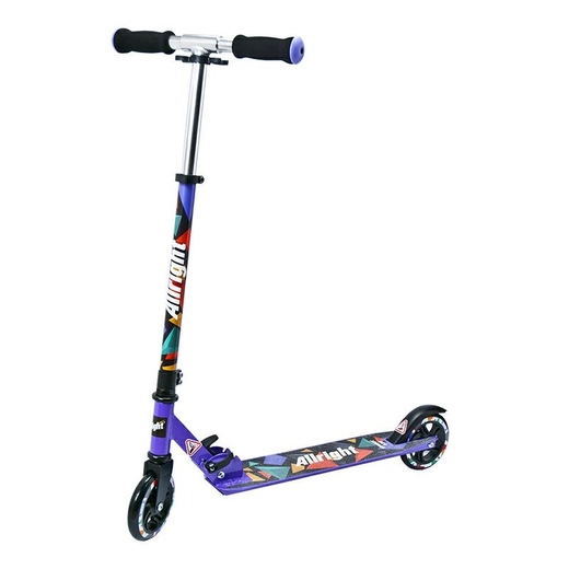 Scooter for children and teenagers Allright &quot;STREET&quot; 125 - purple