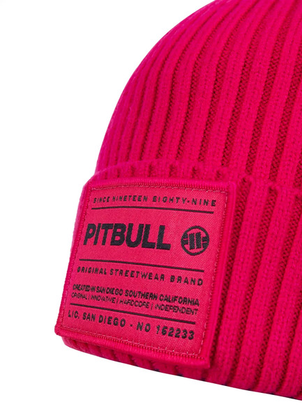 PIT BULL &quot;DOCK&quot; winter hat - pink