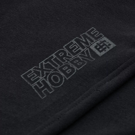 Spodnie dresowe męskie Extreme Hobby "BLOCK 2025" - czarno/czarny