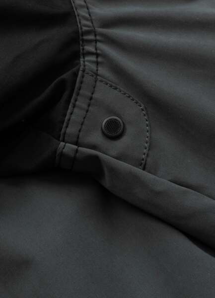 Kurtka przejściowa męska z kapturem PIT BULL "2 Color Longwood" - czarny/off-white/szary