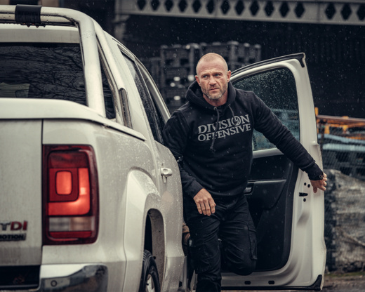 Koszulka T-shirt Dobermans Aggressive "Offensive Division TS325H" - beżowa