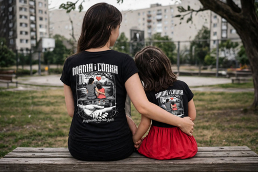 Koszulka damska "Mama i Córka"